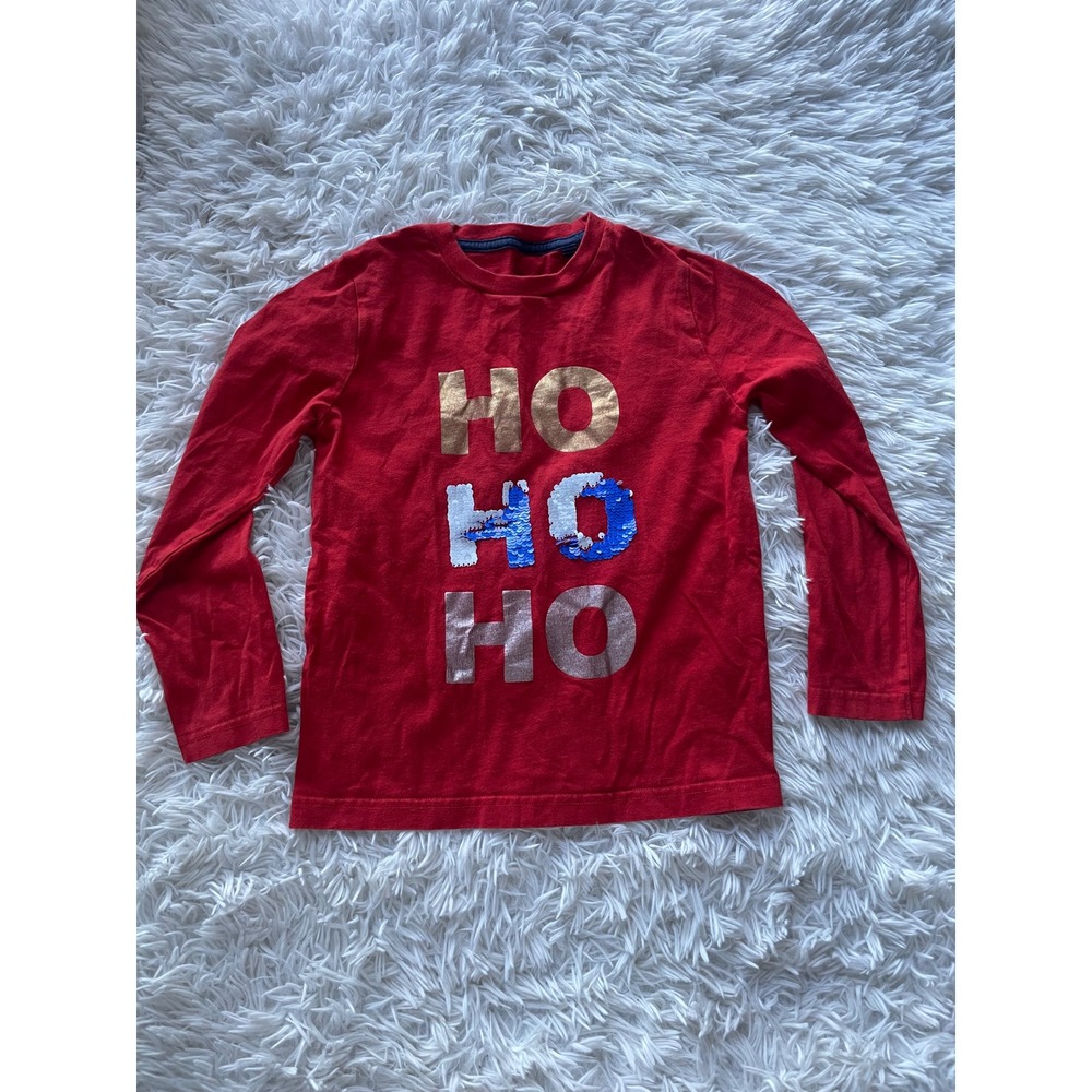 Mini Boden Color Changing Sequin Graphic Tee
